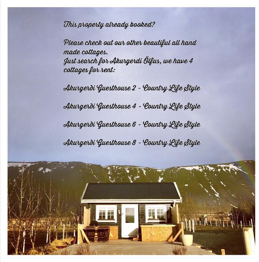 Akurgerthi Guesthouse 2 - Country Life Style Olfus Exterior photo